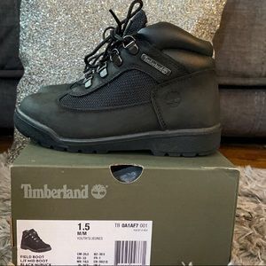 Black Field Timberland Boots
